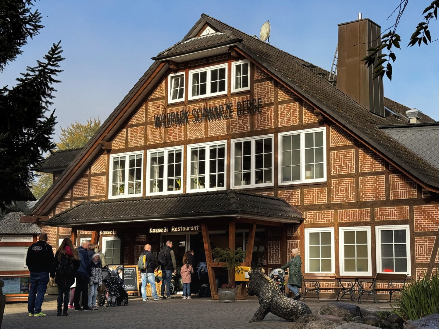 Wildpark Schwarze Berge Rosengarten bei Hamburg
